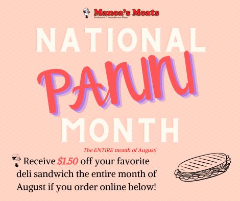 National Panini Month August 2020 National Panini Month August 2020